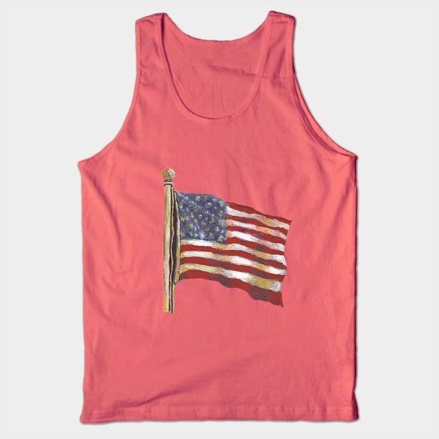 Stars & Stripes Tank Top by KColeman